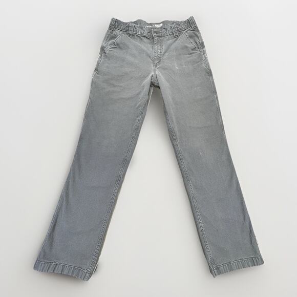 Carhartt Rugged Flex Relaxed Fit Canvas Work Pants Gray 34x34 BN2291-M - Picture 1 of 12